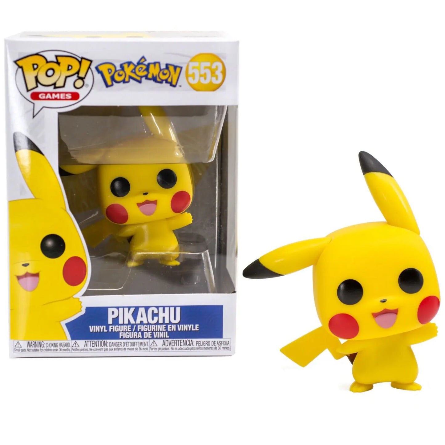 "POP Pokémon Figures: Bulbasaur, Charmander, Squirtle"